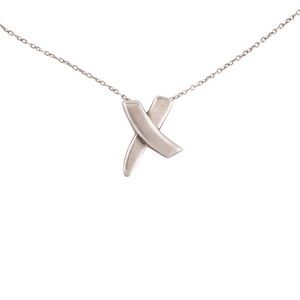 Authentic Tiffany & Co, Sterling, silver X necklace